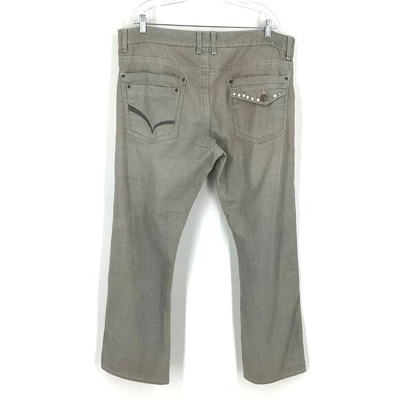 Basic Code Men’s Jeans Grey Size 42x32 - Picture 2 of 9